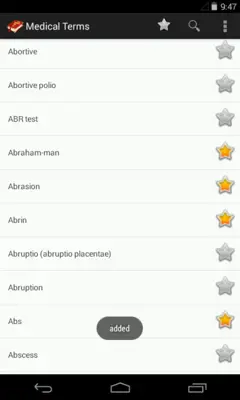 Medical Terms (Free) android App screenshot 12