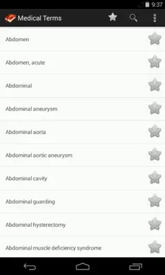 Medical Terms (Free) android App screenshot 16