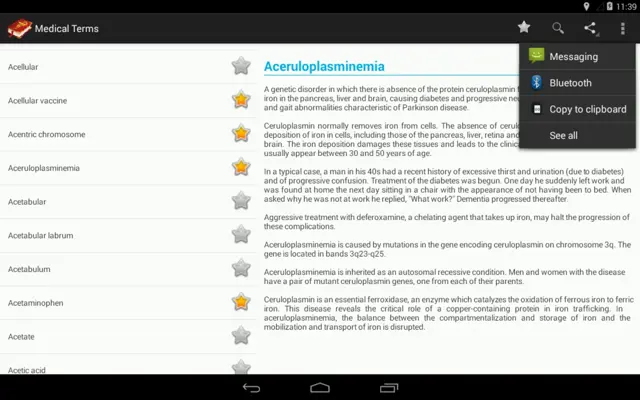 Medical Terms (Free) android App screenshot 3