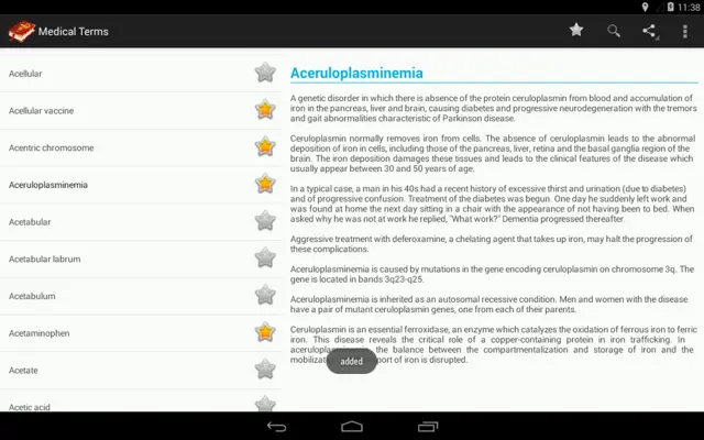 Medical Terms (Free) android App screenshot 4