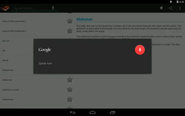 Medical Terms (Free) android App screenshot 6