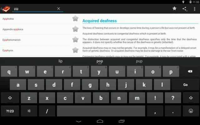 Medical Terms (Free) android App screenshot 7